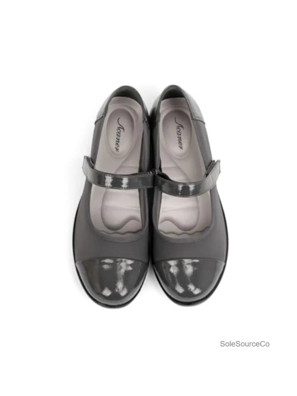 Women's Mary Jane Flats Orthopedic Round Toe Comfortable Walking Shoes Slip On